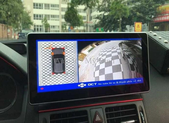 Lắp camera 360 cho xe Toyota Vios giúp di chuyển an toàn hơn trên đường