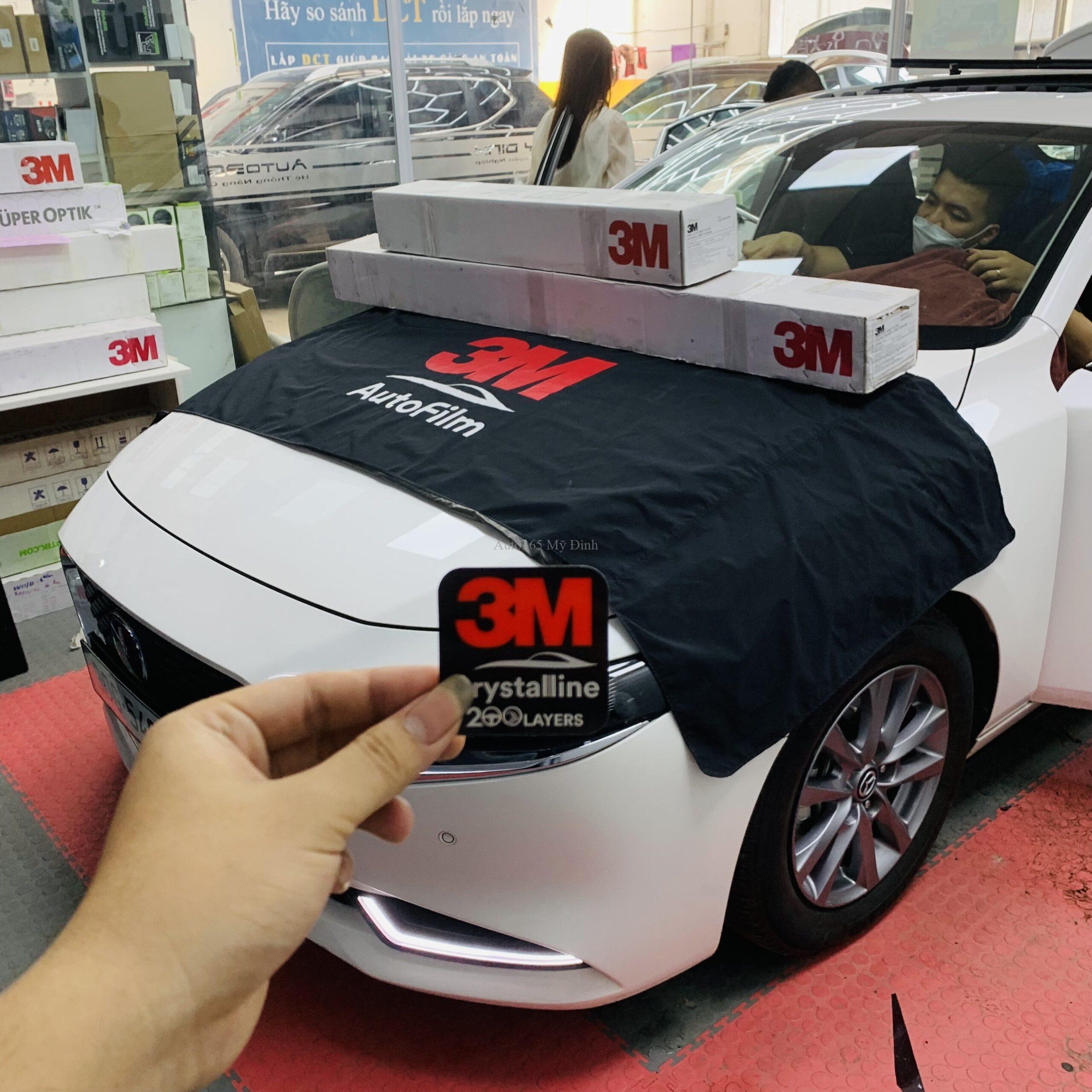 Mazda 3 dán phím cách nhiệt 3m