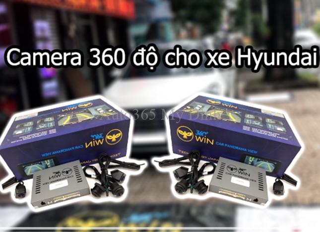     Camera 360 độ cho xe Hyundai Elantra.