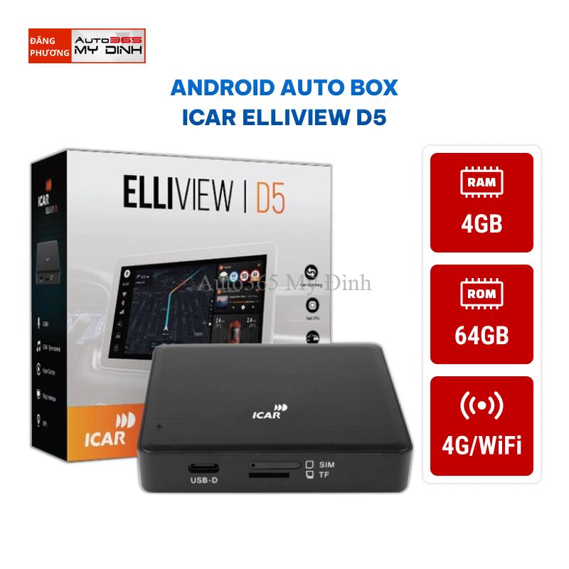 android auto box icar elliview d5