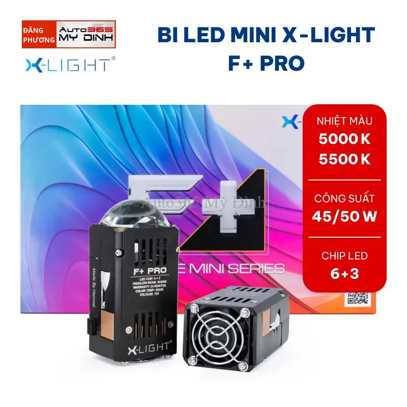 MODULE BI LED MINI X-LIGHT F+ PRO | Auto365 Mỹ Đình