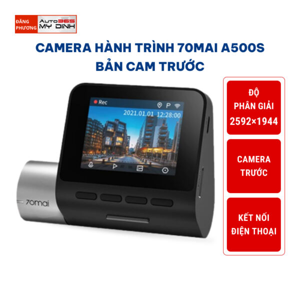 Camera hành trình 70mai A500S bản cam trước