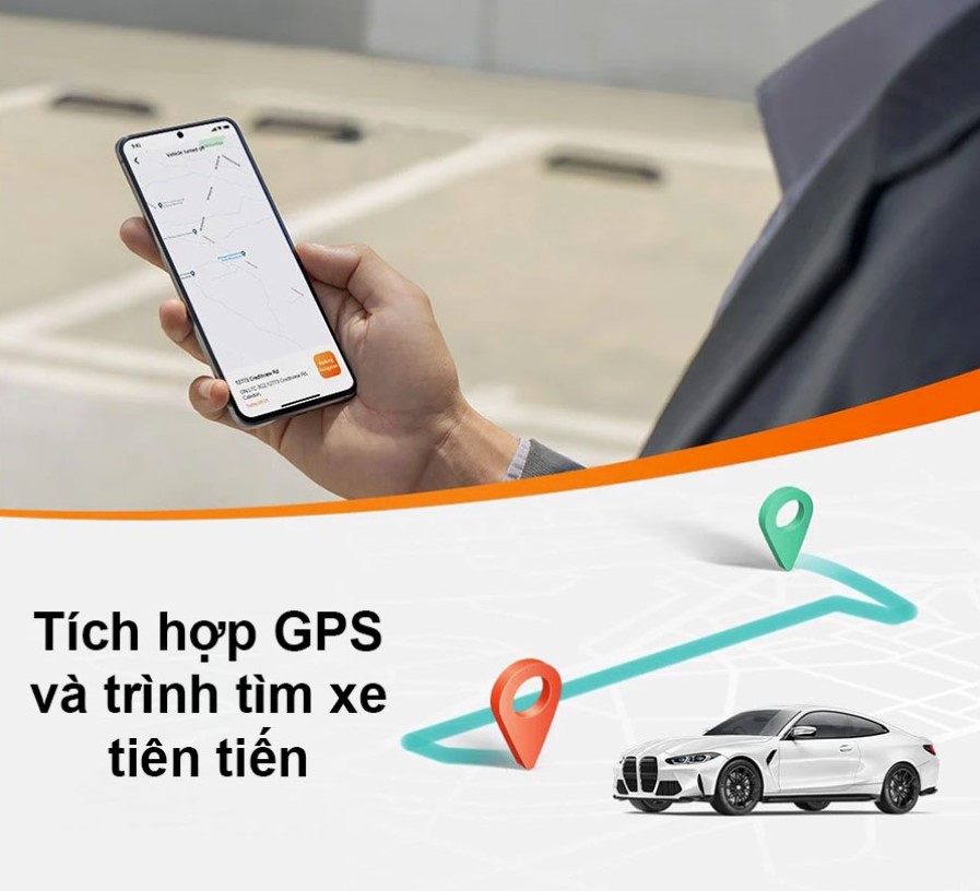 Camera hành trình 70mai Omni GPS tích hợp và trình tìm xe tiên tiến