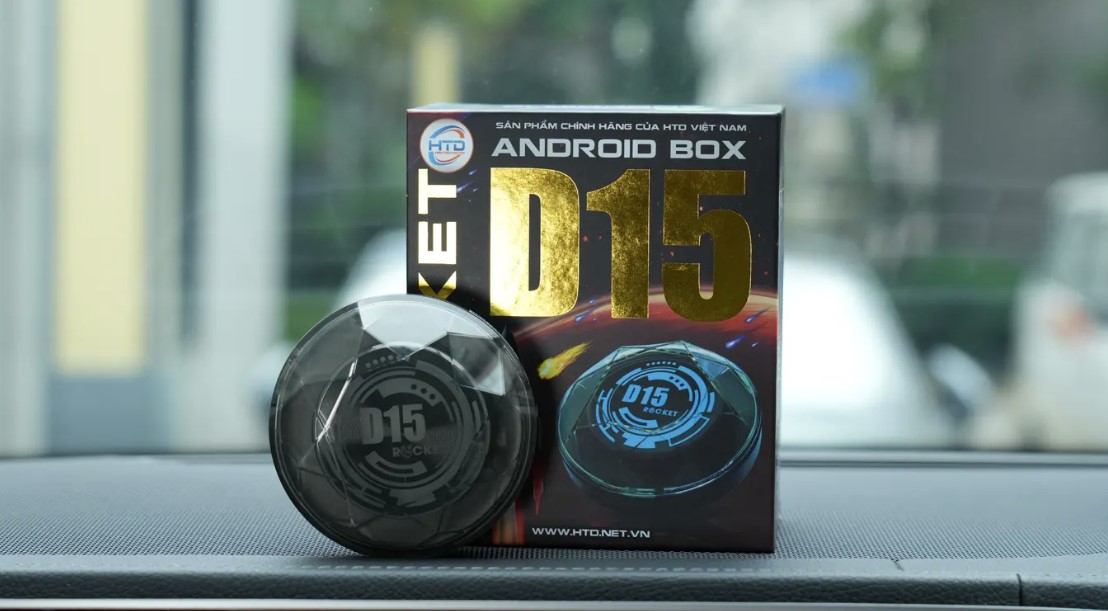 Android box cho ô tô D15 Rocket Thiết kế nhỏ gọn sang trọng đẳng cấp
