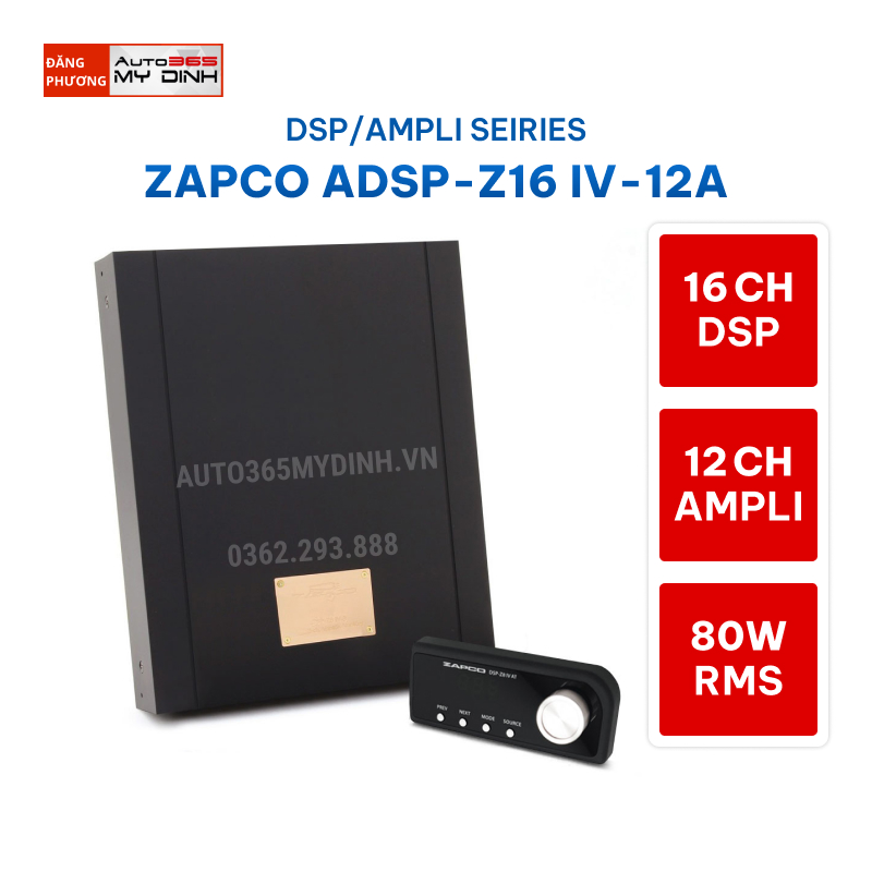 Ampli ZAPCO ADSP-Z16 IV-12A