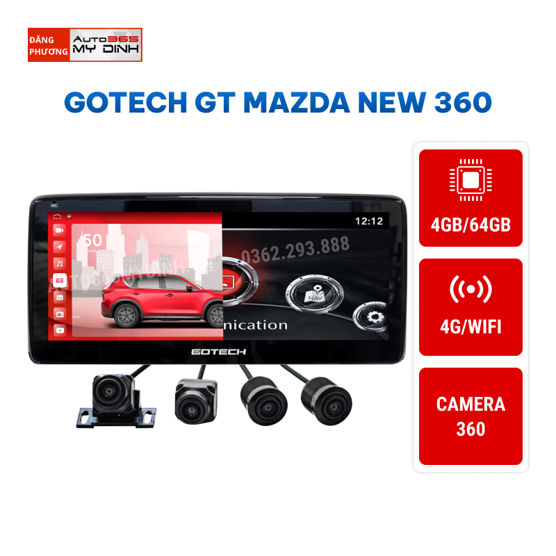 GOTECH GT MAZDA 360 New
