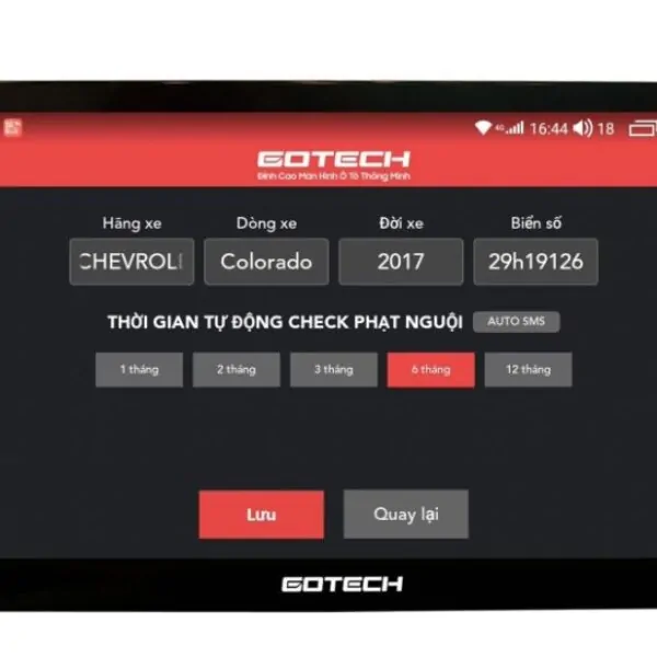 GOTECH GT9 có Check phạt nguội mọi lúc mọi nơi GOTECH GT9 có Check phạt nguội mọi lúc mọi nơi