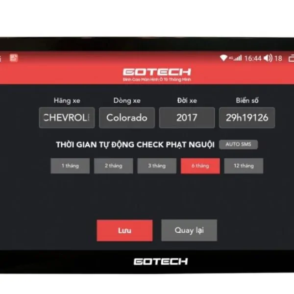 GOTECH GT9 có Giám sát, định vị xe từ xa GOTECH GT9 có Giám sát, định vị xe từ xa