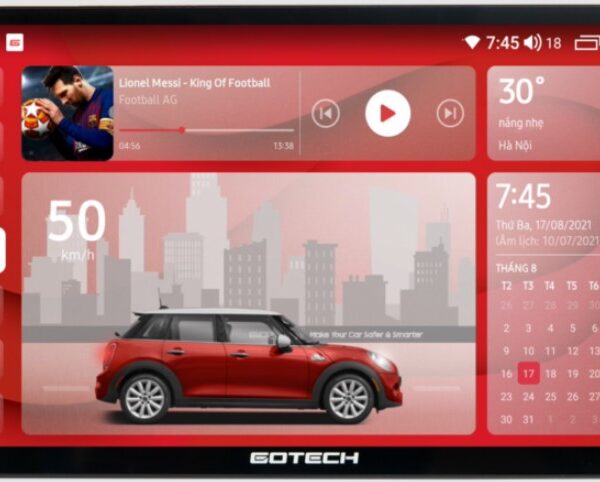 GOTECH GT9 có Giao diện hiện đại, đậm chất cá nhân hóa GOTECH GT9 có Giao diện hiện đại, đậm chất cá nhân hóa