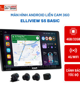 Màn hình Android liền cam 360 Elliview S5 Basic