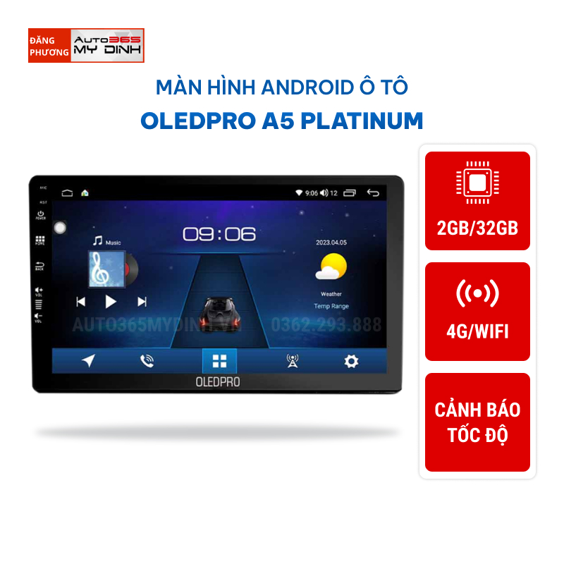 Màn Hình Android ô tô OledPro A5 Platinum