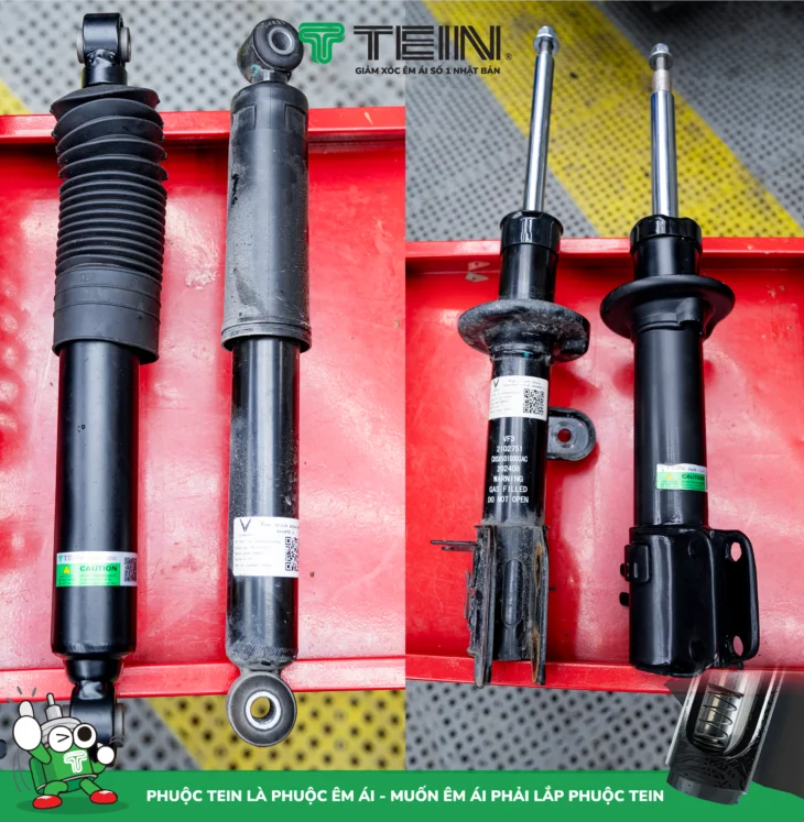 Phuộc VF3 TEIN Basic cho VinFast VF3 – êm hơn zin
