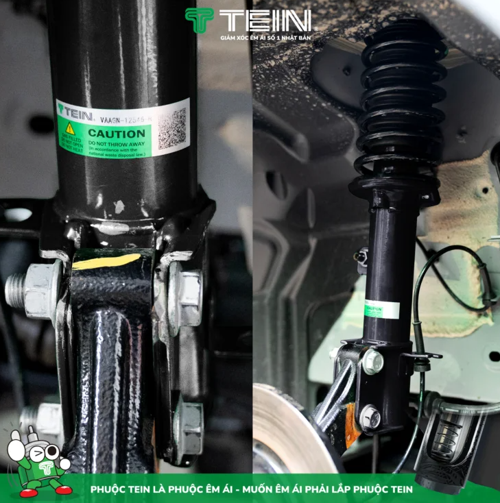Trải nghiệm thực tế sau khi lắp phuộc VF3 TEIN