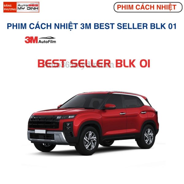 PHIM CÁCH NHIỆT 3M BEST SELLER BLK 01