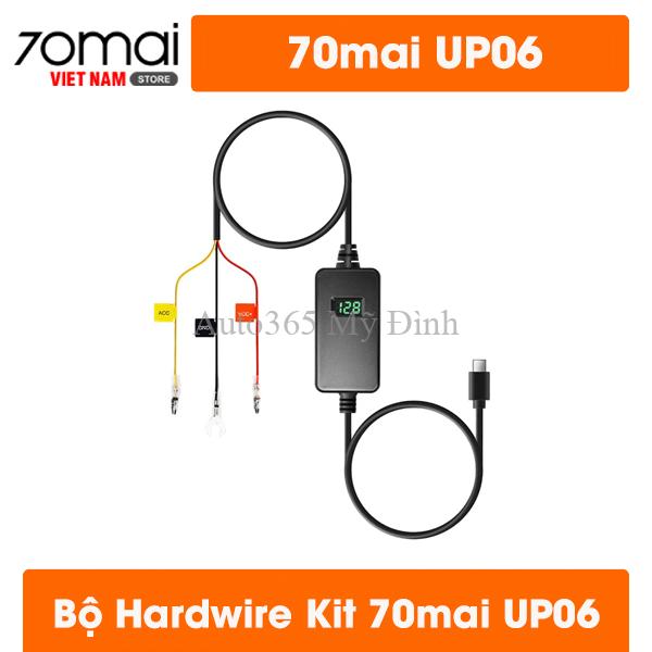 Bộ nguồn 70mai UP06 Hardwire Kit trên nền trắng