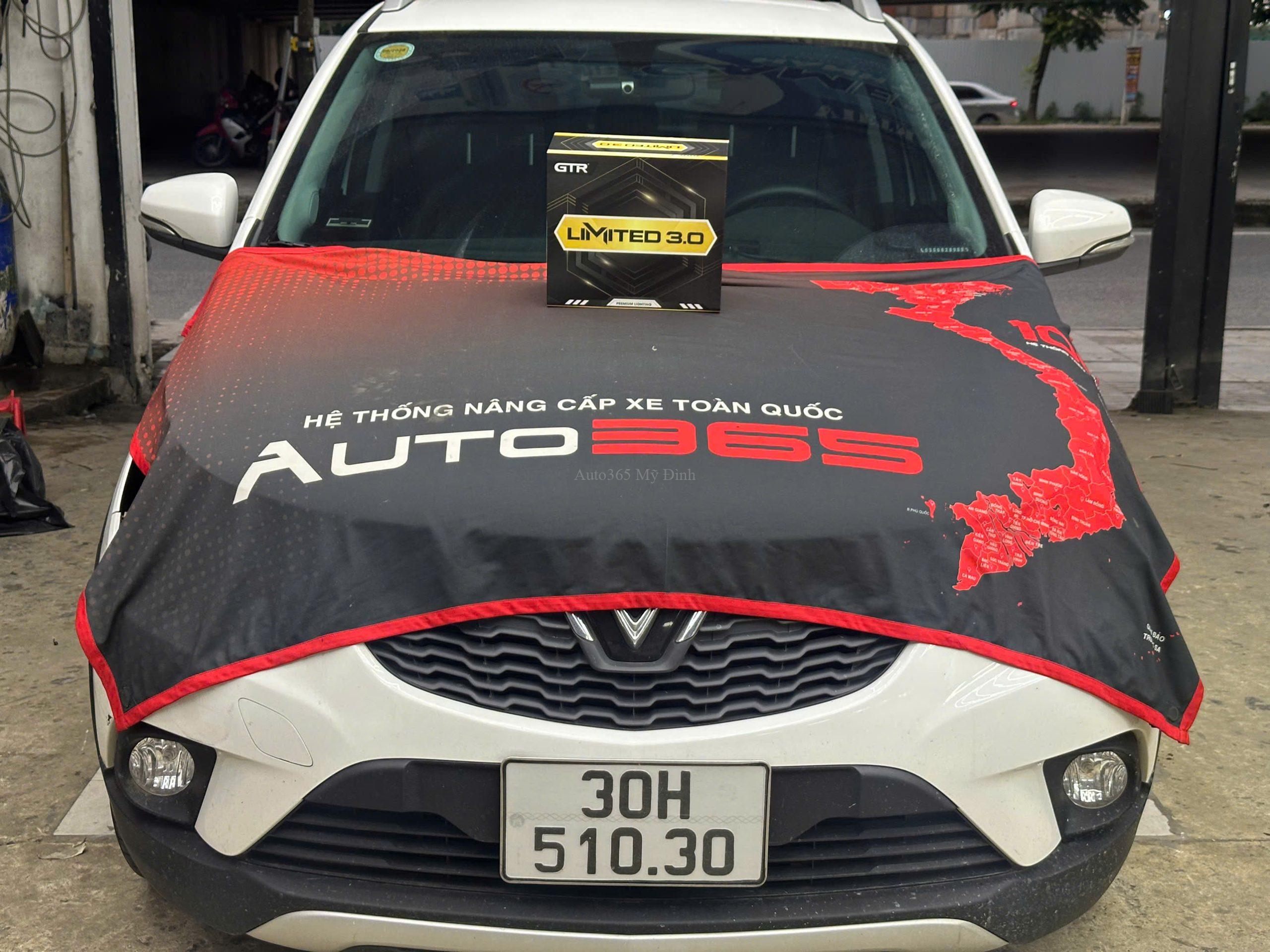 fadil lap gtr limited 3 0 auto365 my dinh scaled VinFast Fadil cùng bộ đèn GTR Limited 3.0 tại Auto365 Mỹ Đình