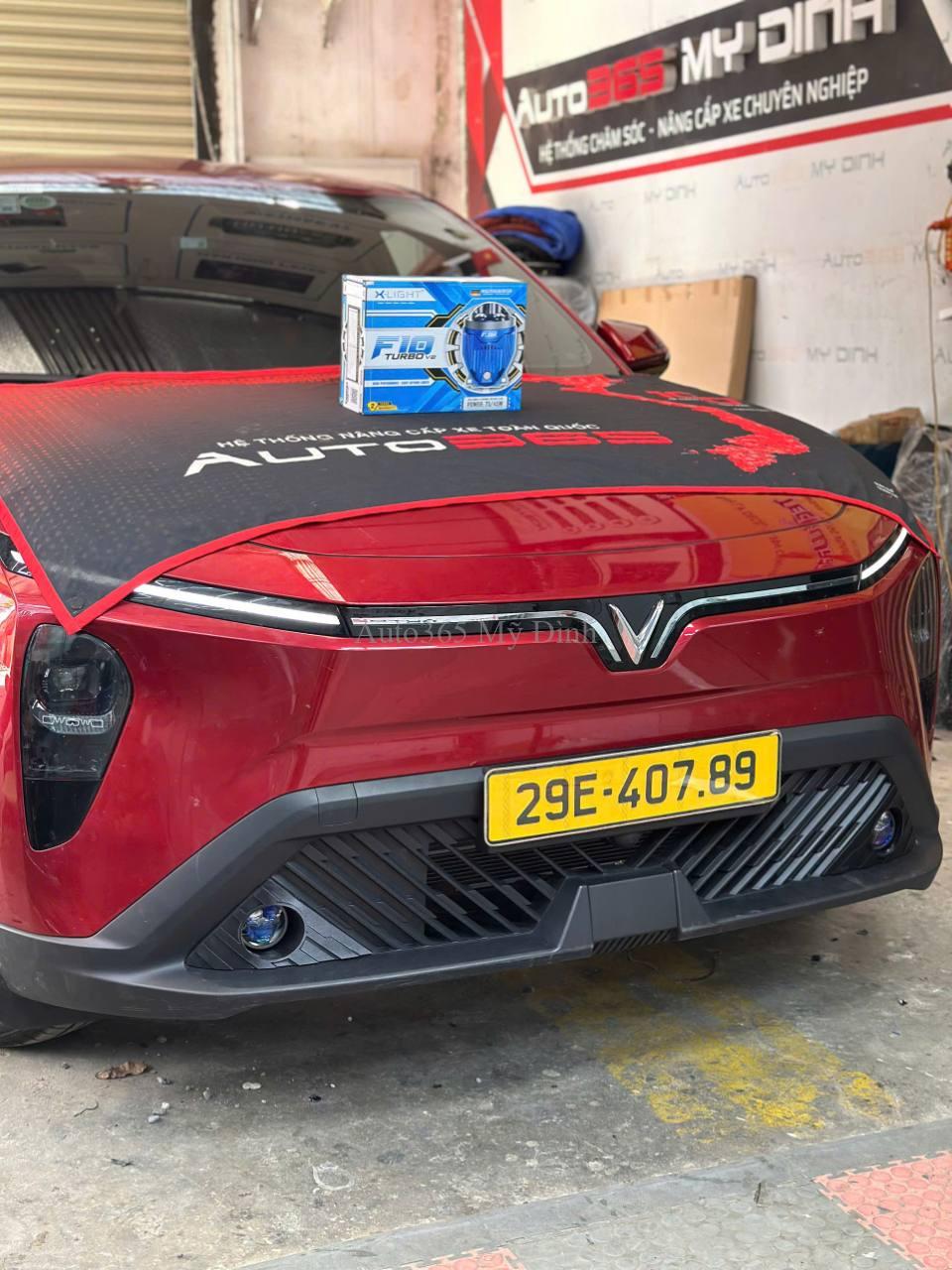 Đầu xe Limo Green và hộp F10 Turbo V2 tại xưởng Auto365 Mỹ Đình