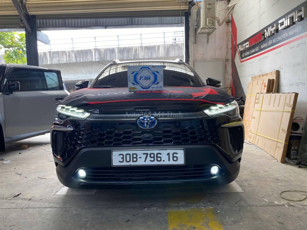 toyota corolla cross hev lap f10 hyper Toyota Corolla Cross HEV lắp F10 Hyper tại Auto365 Mỹ Đình