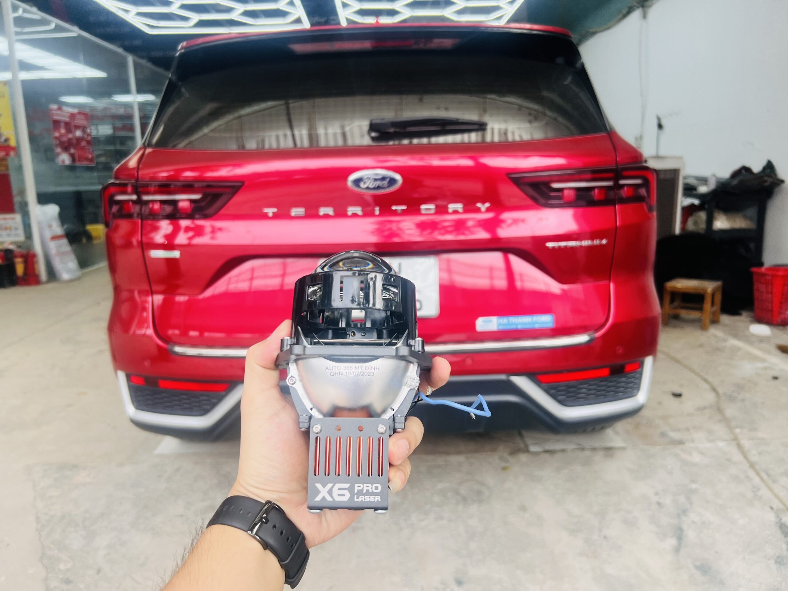 Ford territory lắp X6 pro